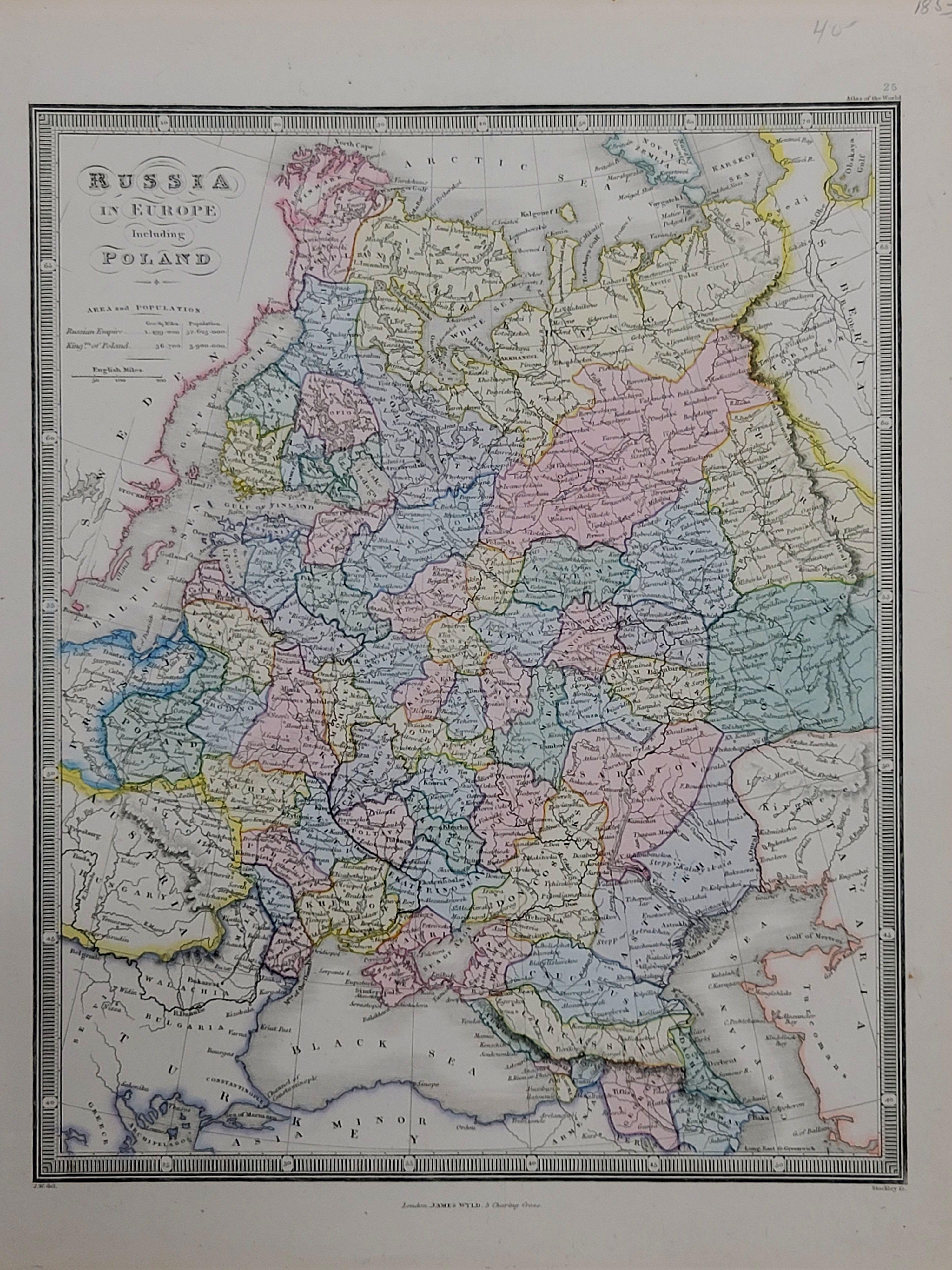 russia poland map