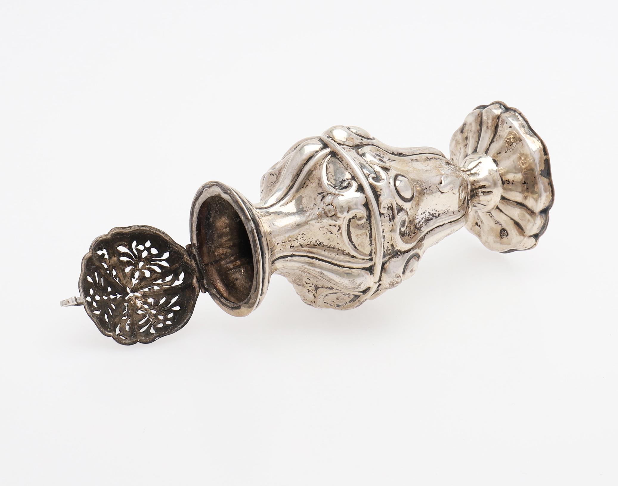 da uomo o donna 1855 Porta spezie dell'Impero austriaco Argento massiccio / 106 gr in vendita
