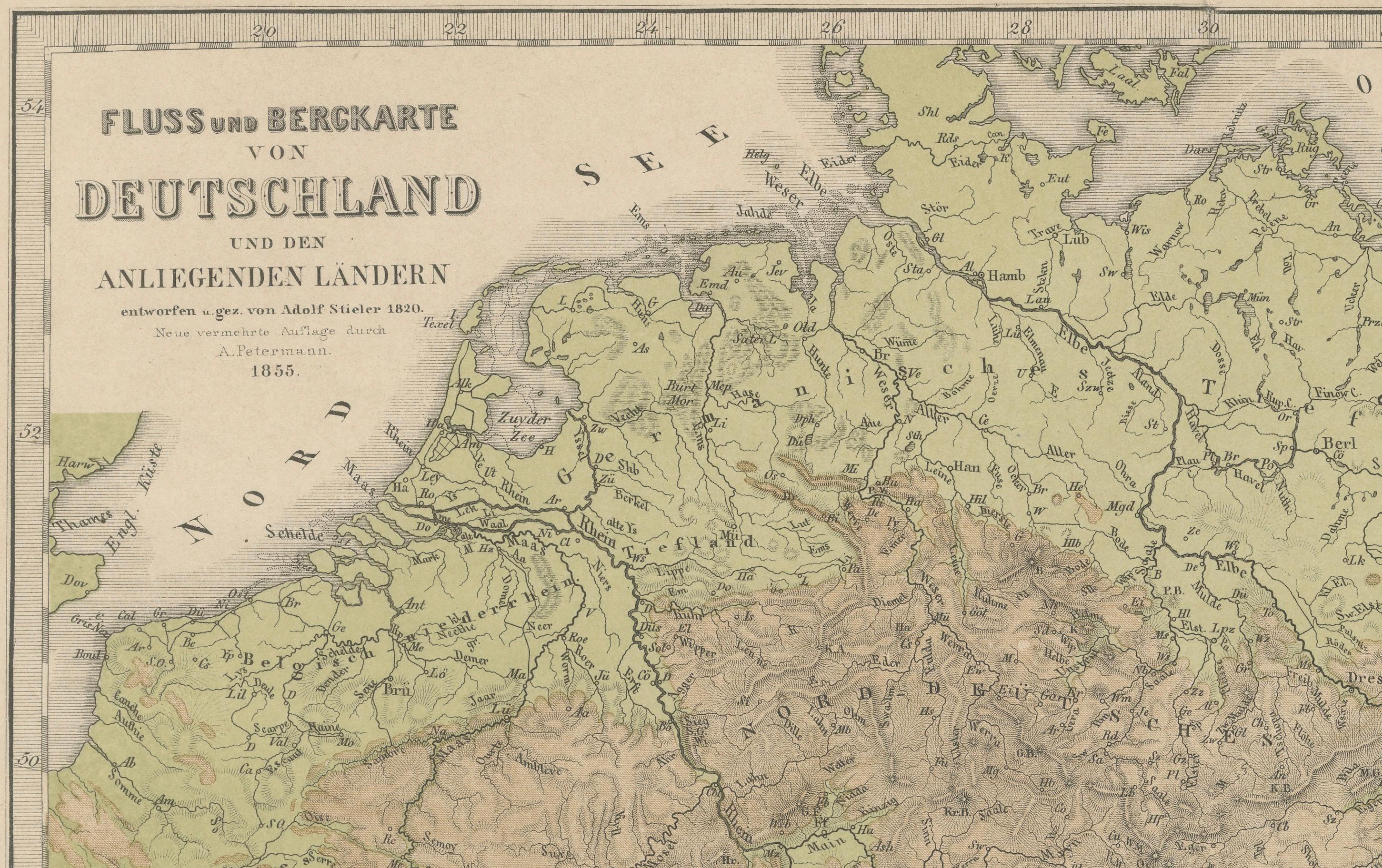 Mapa grabado de Suiza de 1855 con bordes cantonales de Stülpnagel

Este mapa antiguo de Suiza, titulado 