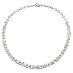 Collier fleurs de 18,56 carats
