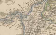 1857 Map of Northern South America – Brazil, Colombia, Peru by Stülpnagel