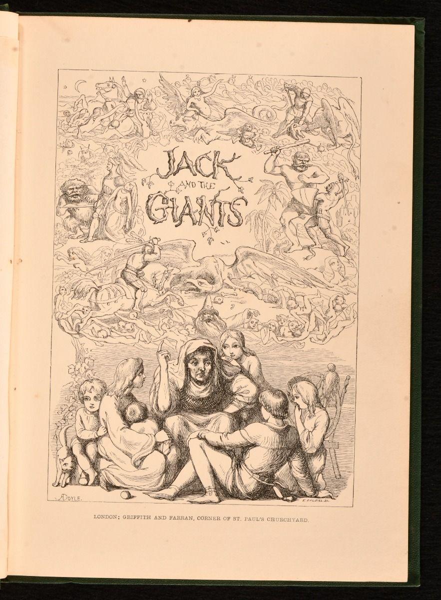1858 L'histoire de Jack et des géants Bon état - En vente à Bath, GB