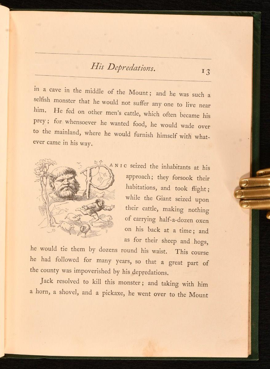 Papier 1858 L'histoire de Jack et des géants en vente