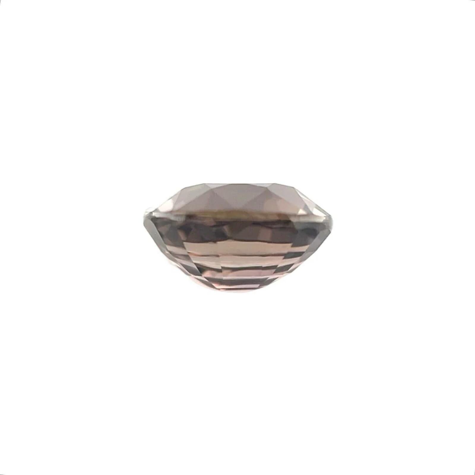 1,85ct Cambio de color zafiro rosa púrpura sin tratar rara gema oval 7,5x6mm VVS en venta 9