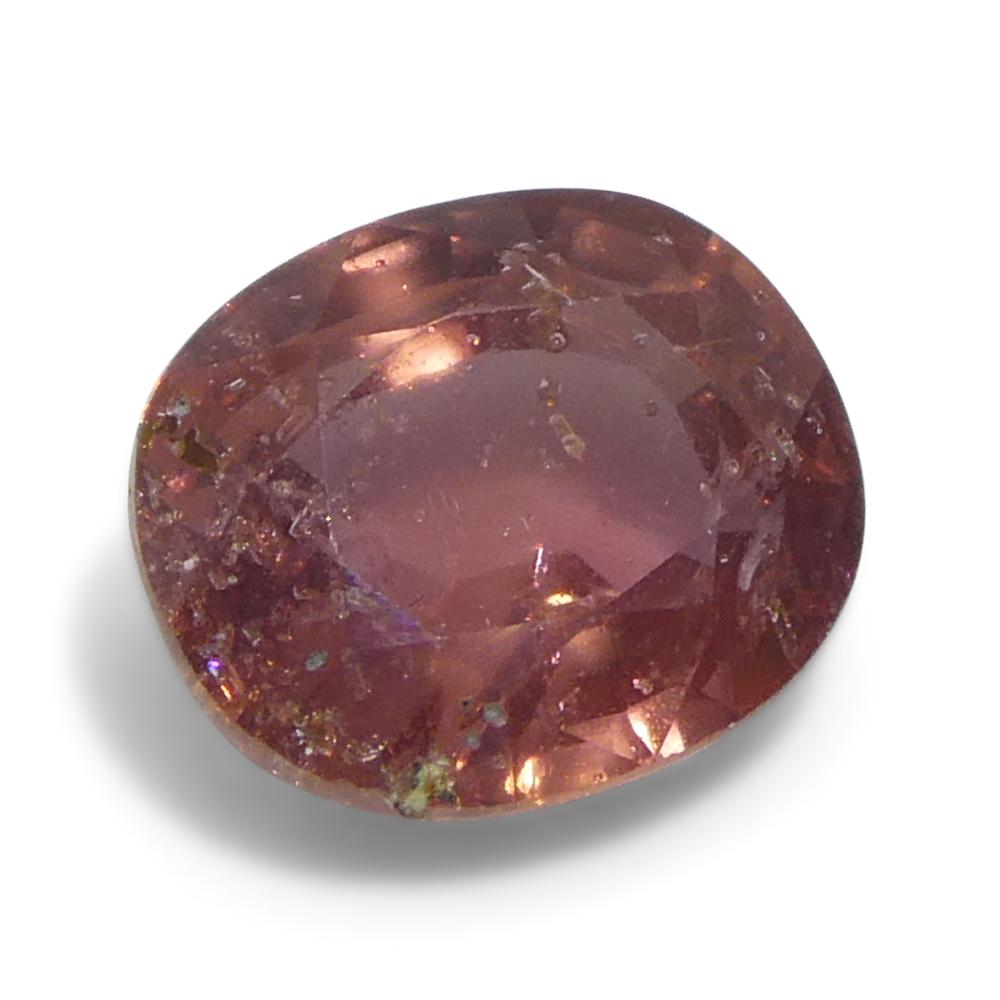 Saphir rose coussin de Tanzanie non chauffé 1,85 carat en vente 3