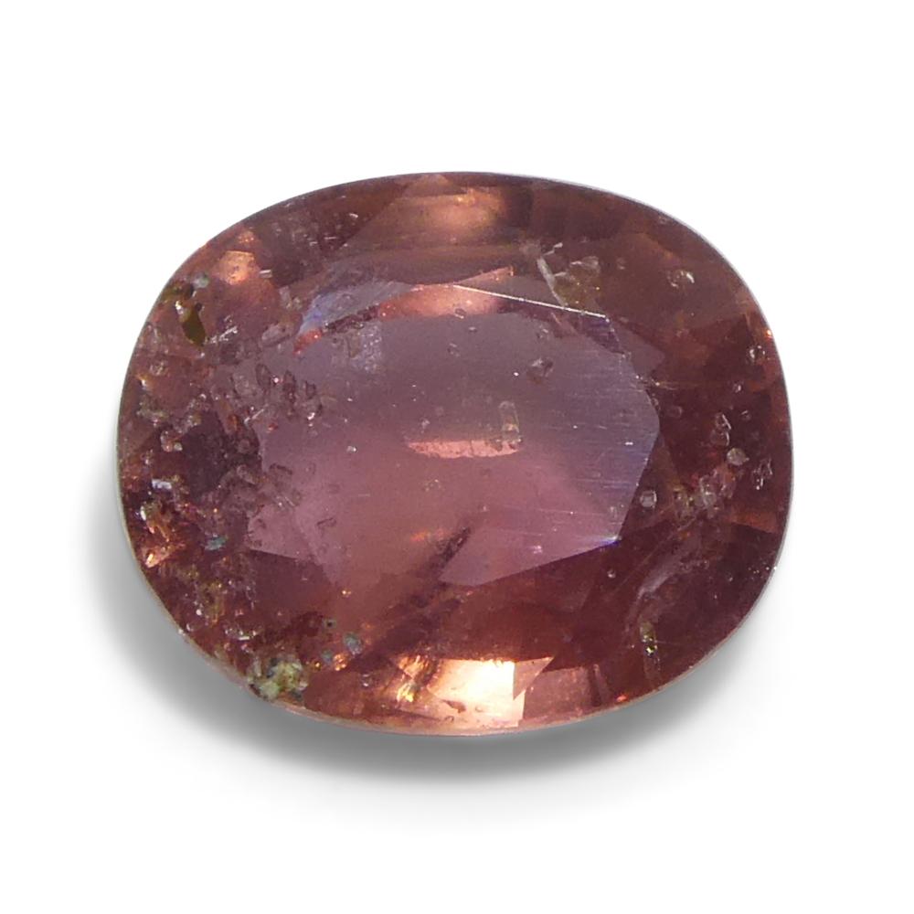 Saphir rose coussin de Tanzanie non chauffé 1,85 carat en vente 4