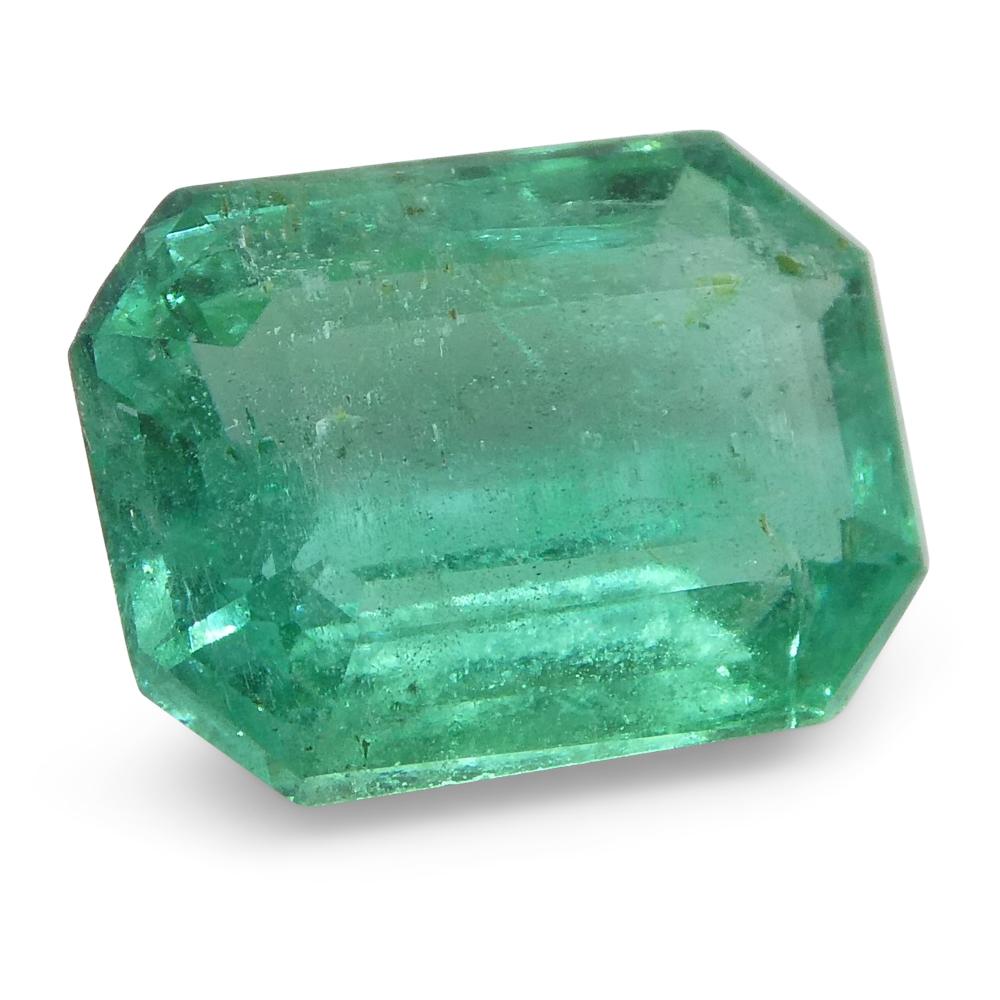 1.85ct Emerald Cut Emerald In New Condition For Sale In Toronto, Ontario