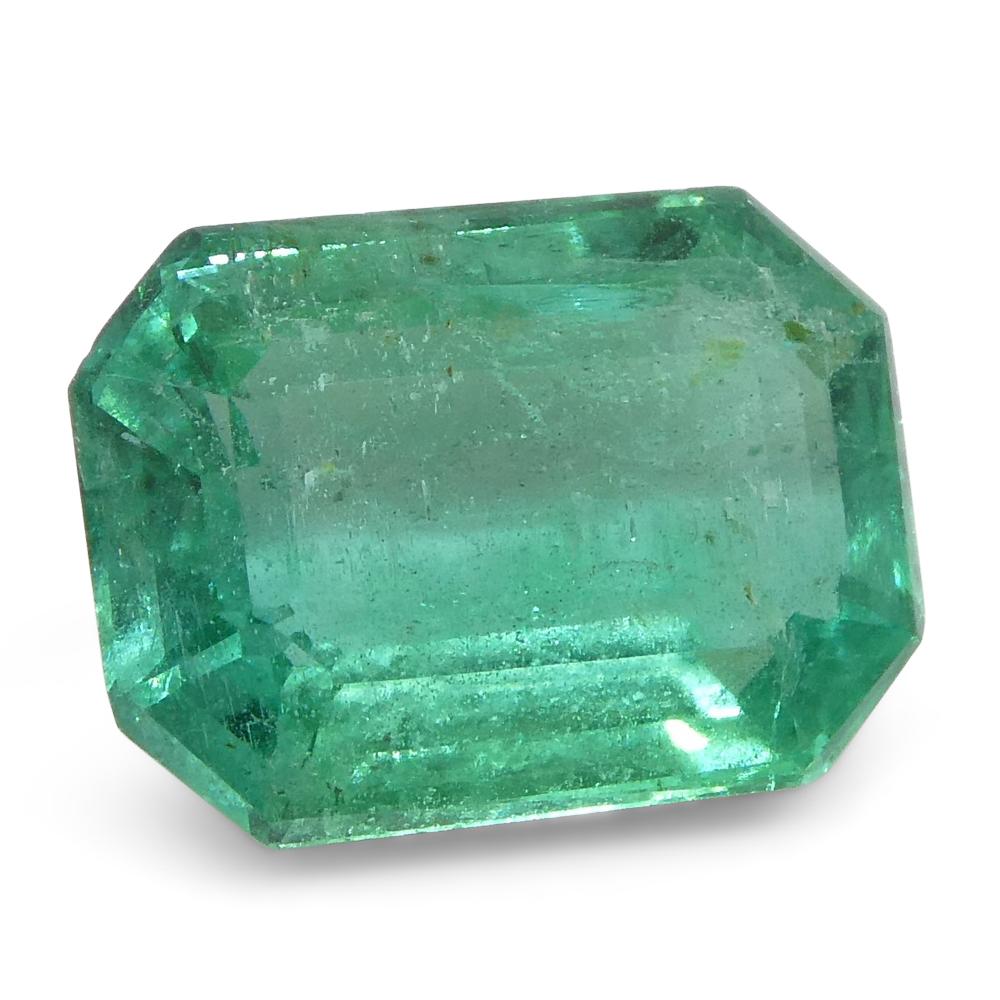 1.85ct Emerald Cut Emerald For Sale 2