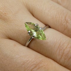 1.85ct Marquise Green Merelani Mint Tsavorite Garnet from Tanzania
