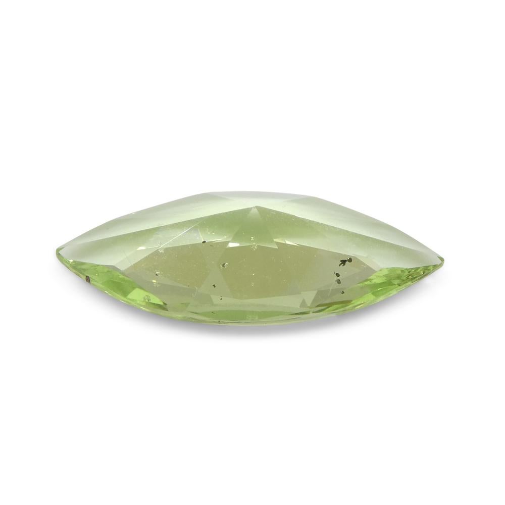 1.85ct Marquise Green Merelani Mint Tsavorite Garnet from Tanzania For Sale 2