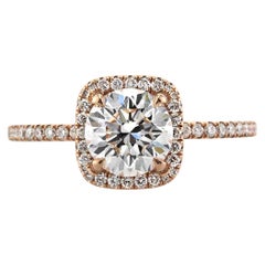 1.85ct Round Brilliant Cut Diamond Engagement Ring
