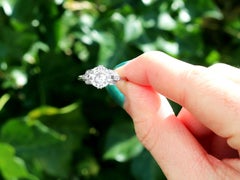 1.86 Carat Diamond Solitaire Engagement Ring in Platinum