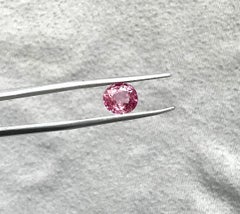 1.86 Carats pinkish burmese spinel cut stone oval natural gemstone top quality