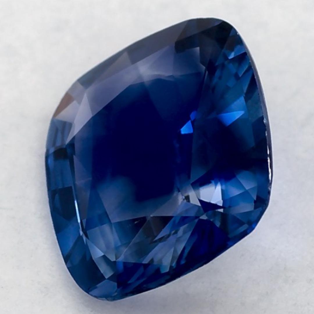 De las mujeres 1.86 qt Zafiro Azul Cushion Gema Suelta en venta