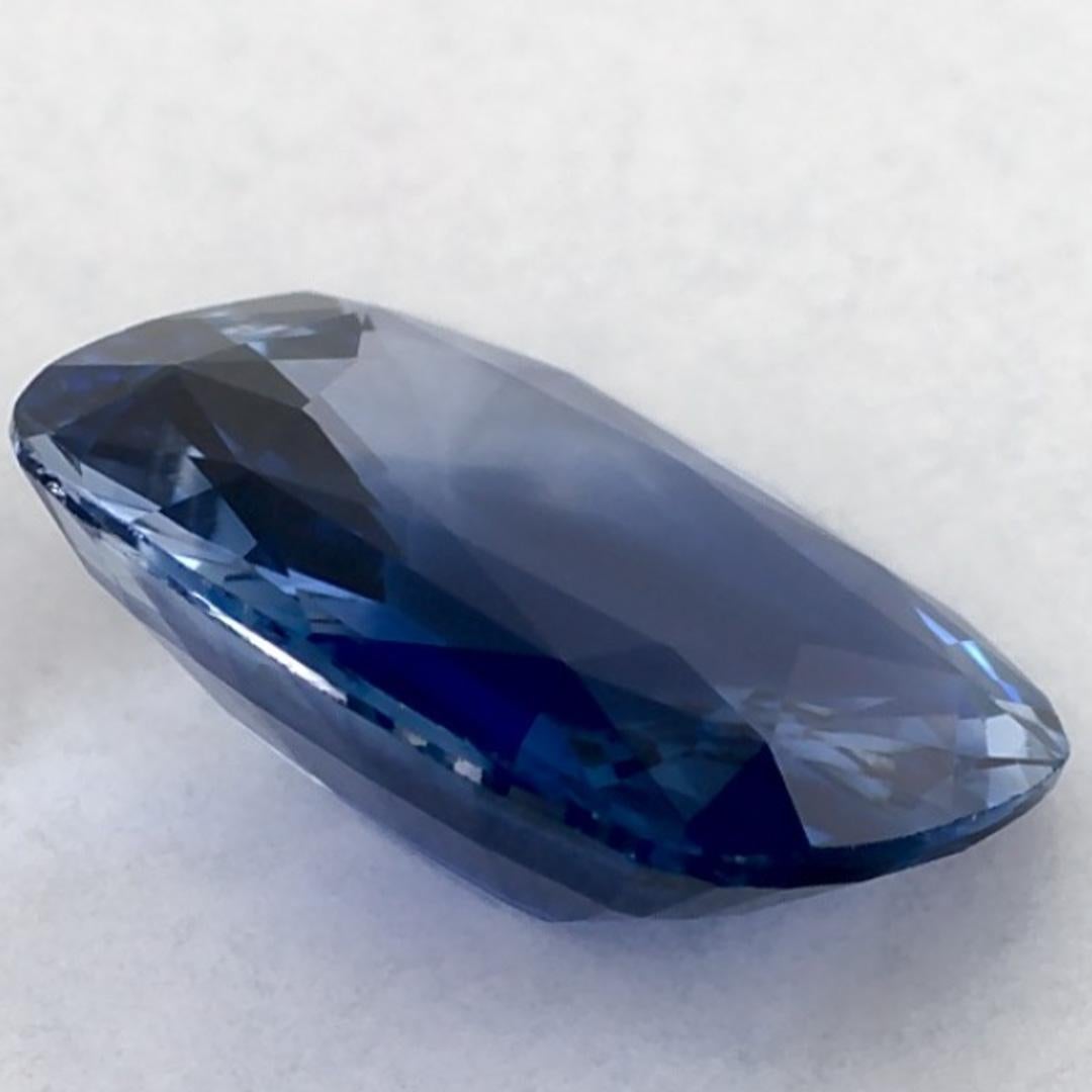 1.86 qt Zafiro Azul Cushion Gema Suelta en venta 1