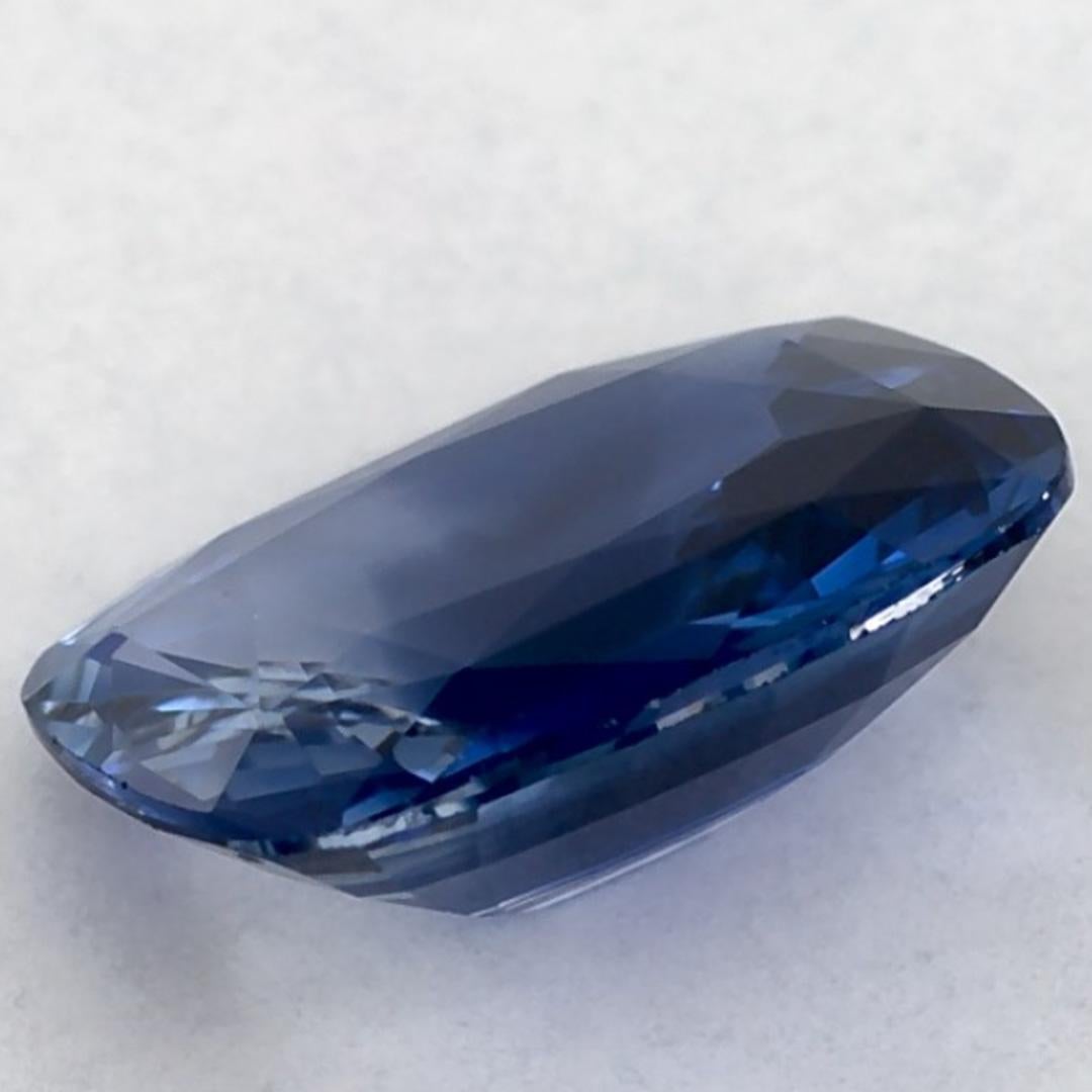 1.86 qt Zafiro Azul Cushion Gema Suelta en venta 3