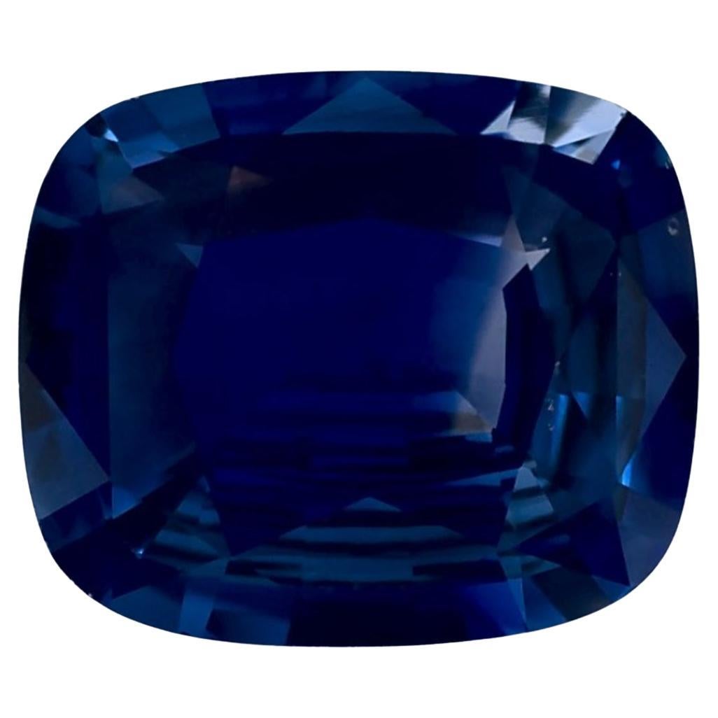 1.86 carati di zaffiro blu a cuscino, gemma sfusa
