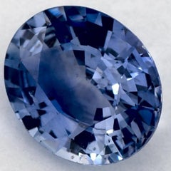 1.86 Ct Blue Sapphire Oval Loose Gemstone (pierre précieuse en vrac)