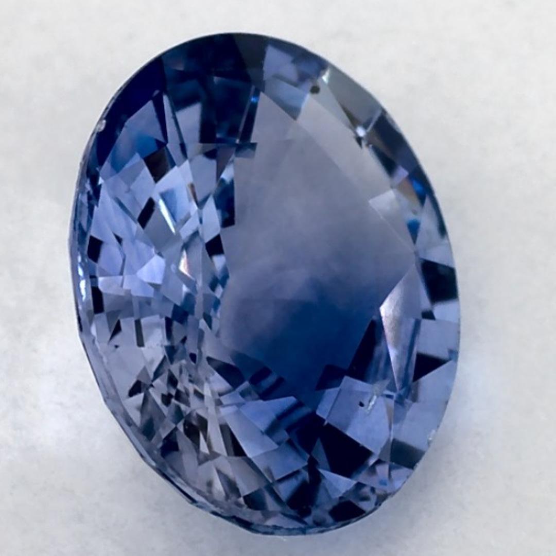 De las mujeres 1.86 qt Zafiro Azul Oval Gema Suelta en venta