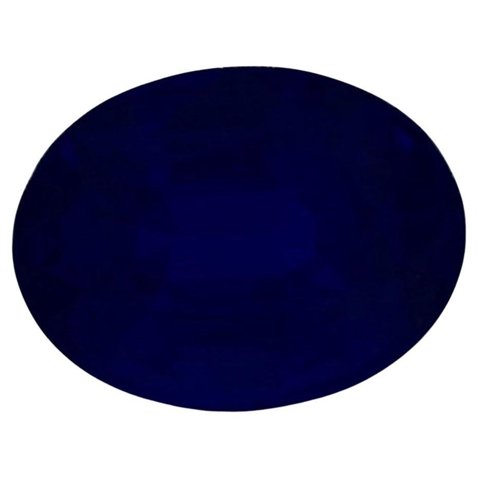1.86 Ct Blue Sapphire Oval Loose Gemstone For Sale
