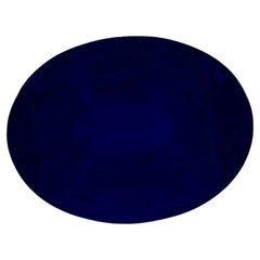 1.86 qt Zafiro Azul Oval Gema Suelta