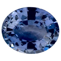 1.86 Ct Blue Sapphire Oval Loose Gemstone