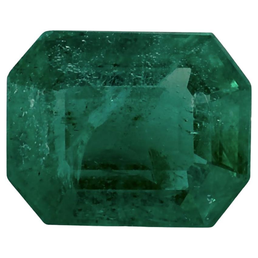 1.86 Ct Emerald Octagon Cut Loose Gemstone