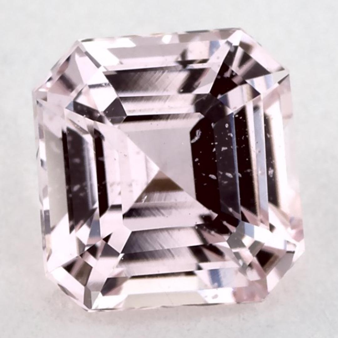 Taille octogone 1.86 Ct Pink Sapphire Octagon Loose Gemstone (pierre précieuse en vrac) en vente