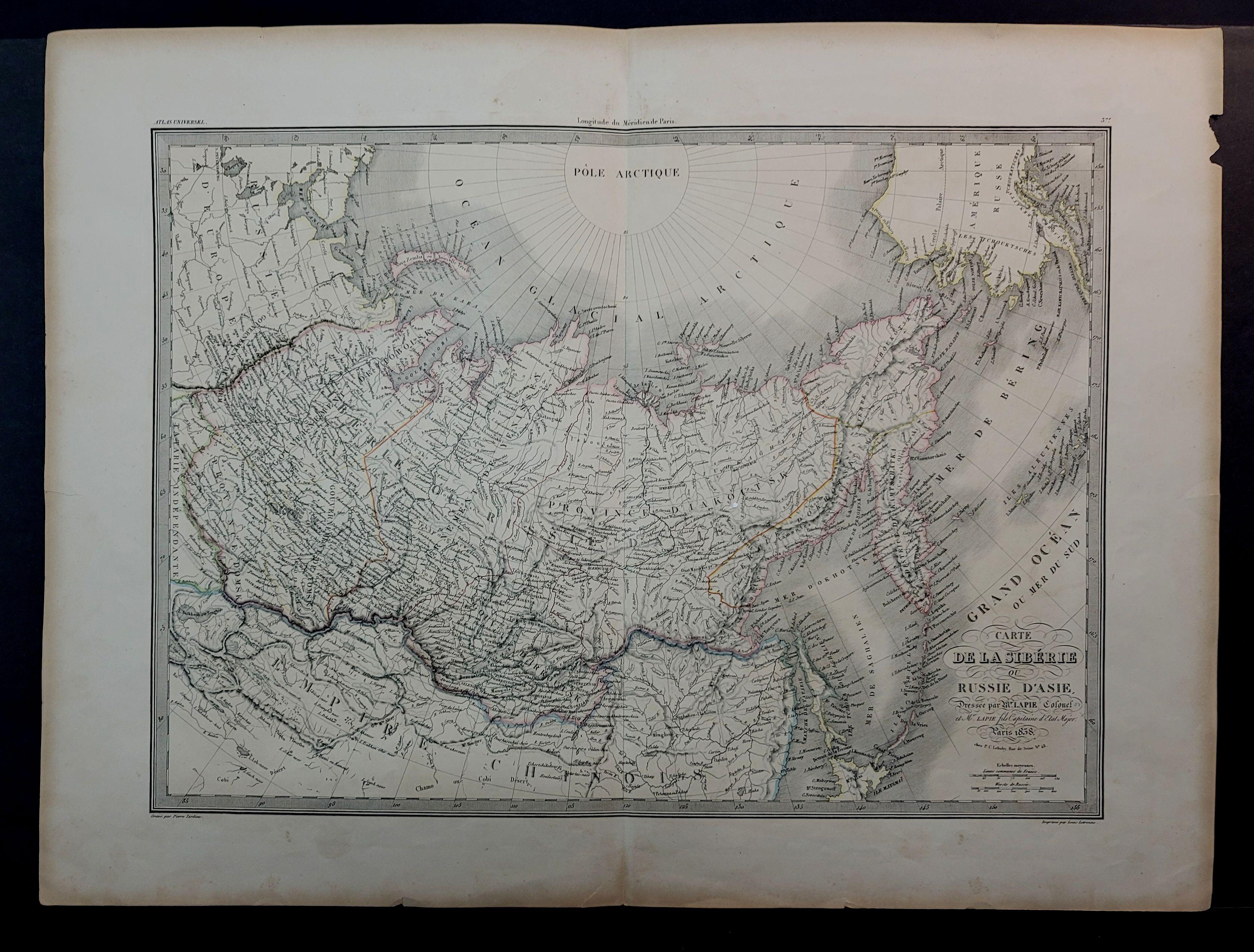 Large 1860 map 