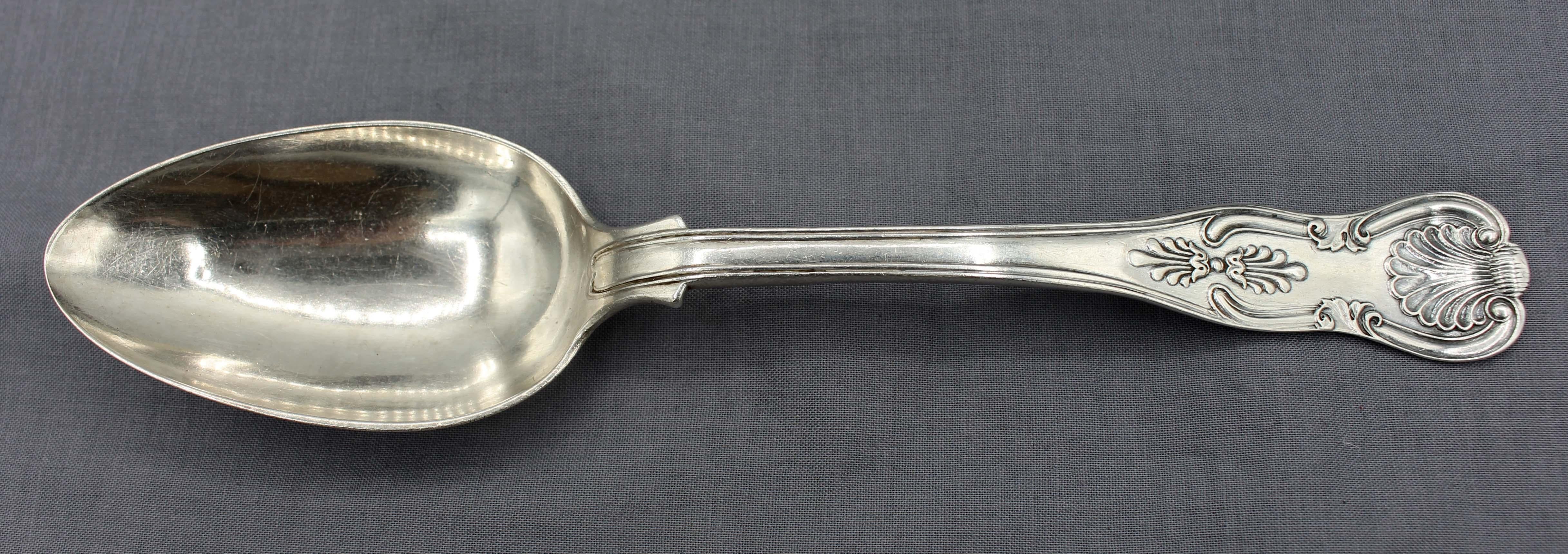 types of silver spoons