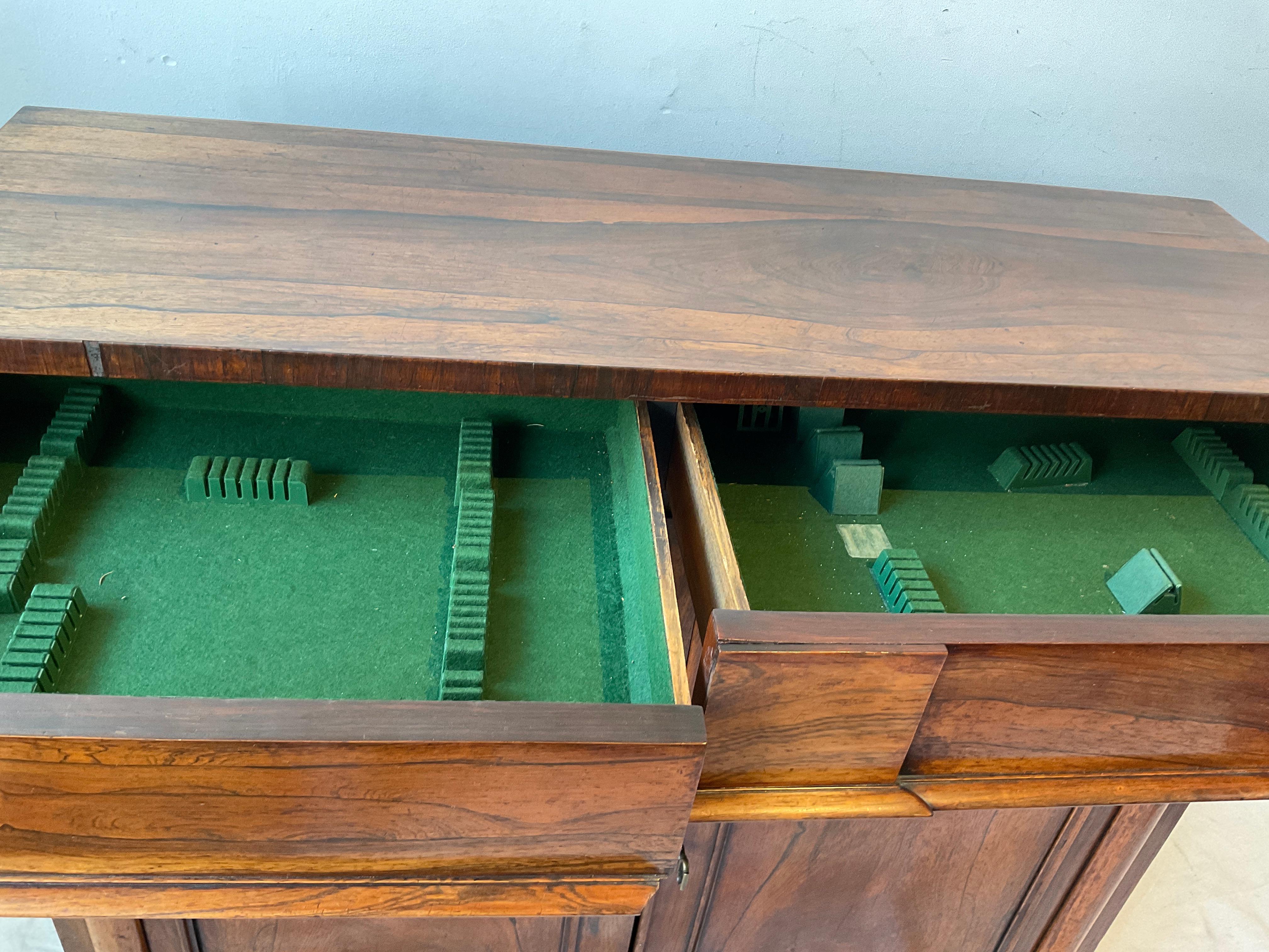 1860s  Palissandro Impero Francese  Credenza  ( Console ) in vendita 3