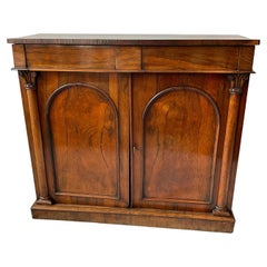 1860s  French Empire Rosewood  Sideboard  ( Console )
