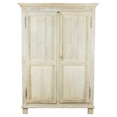 1860s French Oak Armoire