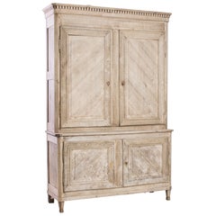 1860s French Oak Cabinet