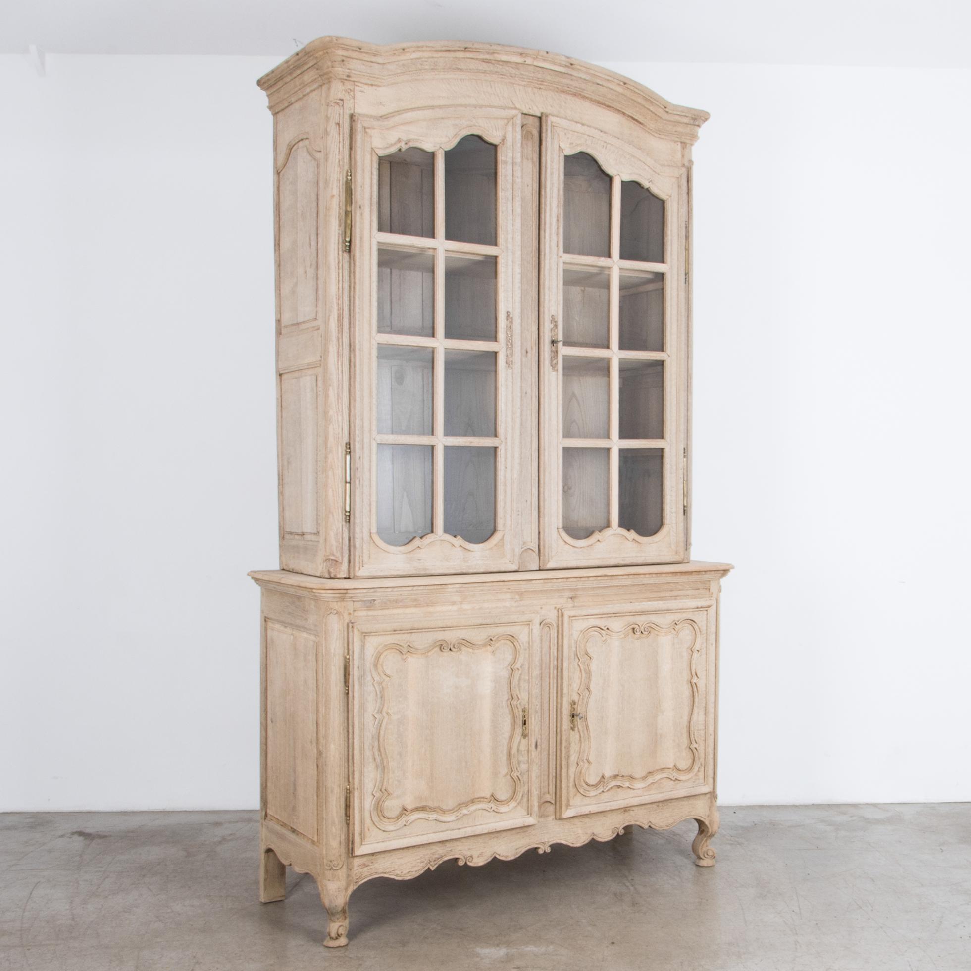 french oak cabinet