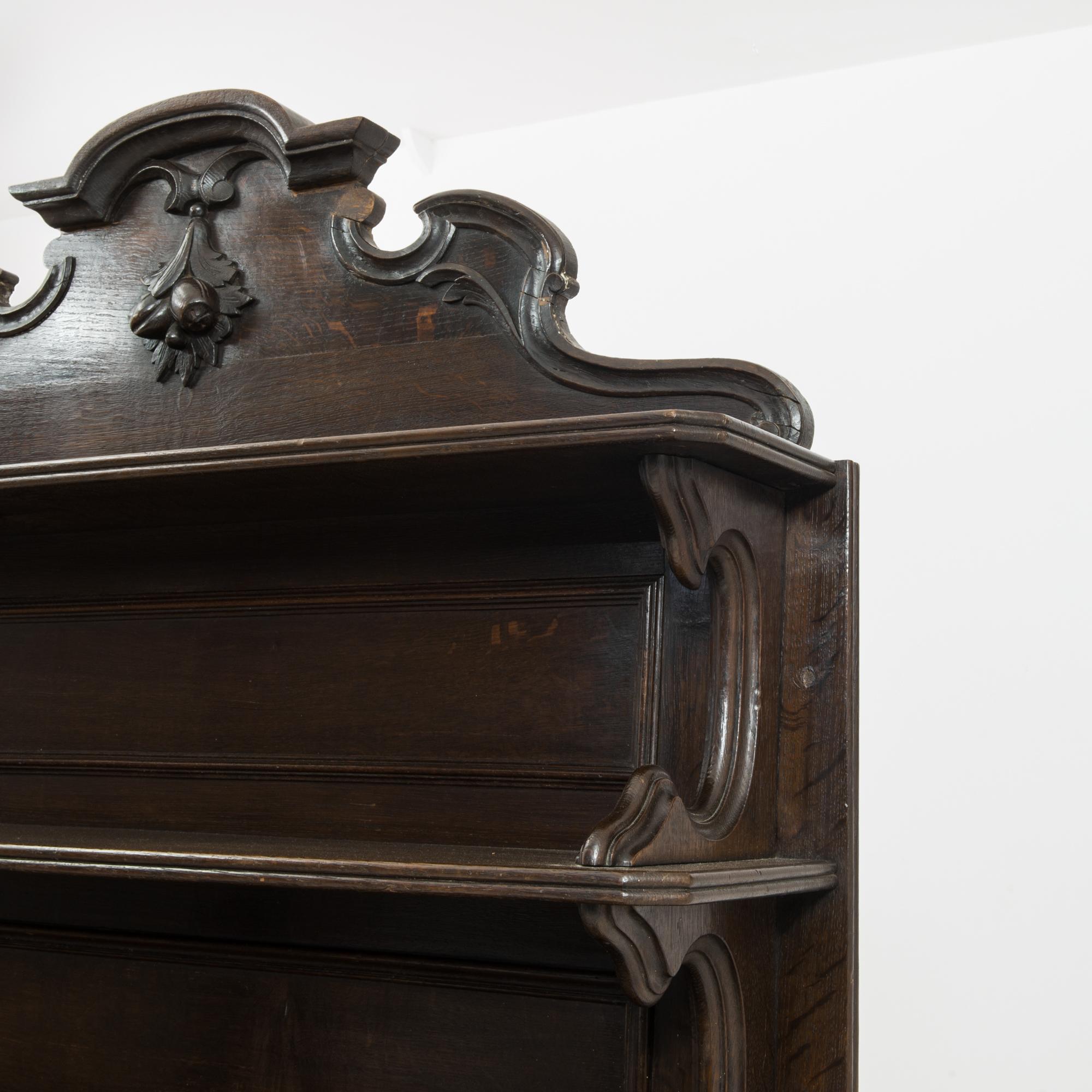 1860s French Provincial Oak Buffet 2