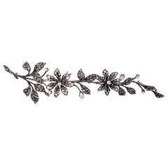 1860s French "Tremblant" Brooch