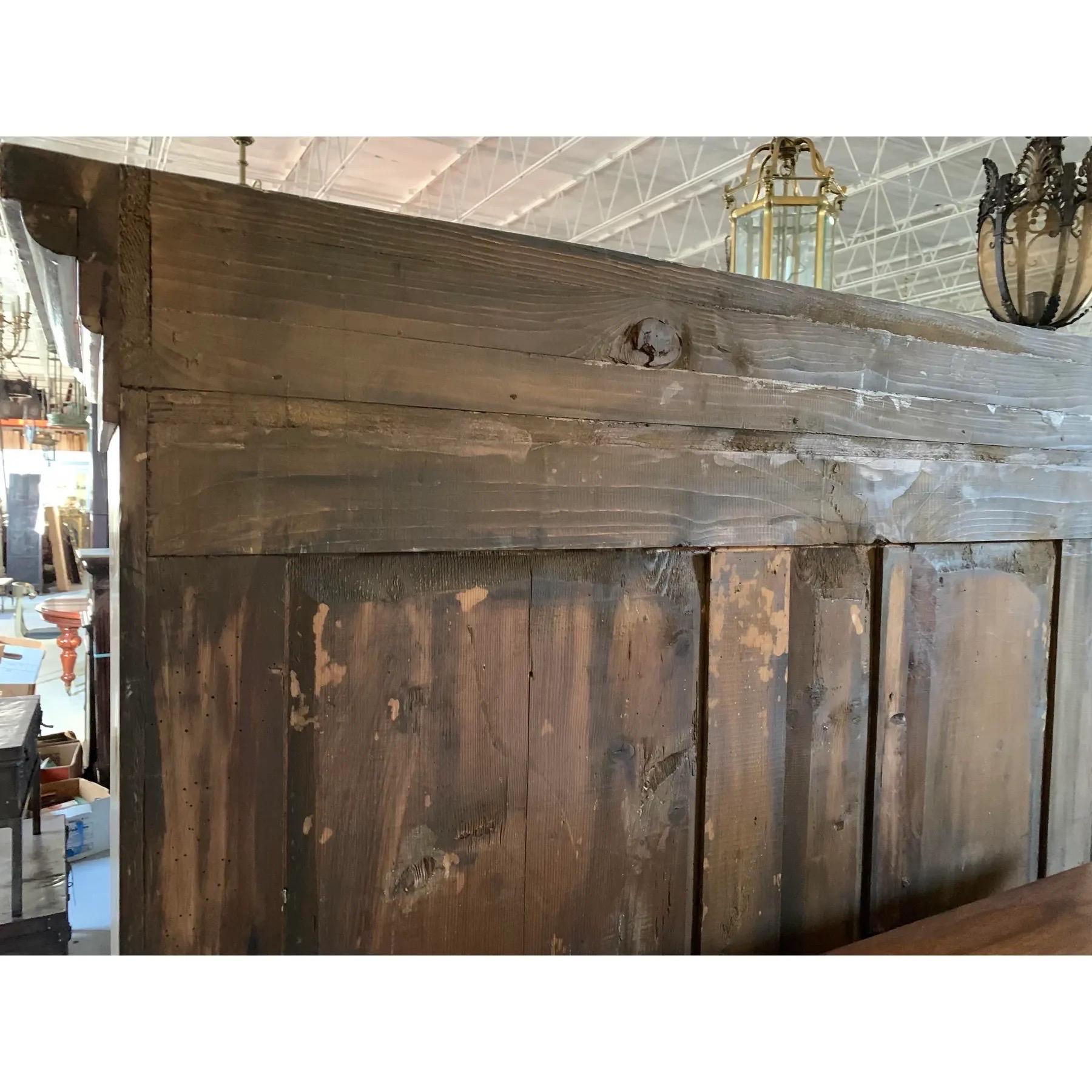 Armario italiano estilo Biedermeier de 1860 Vidrio en venta
