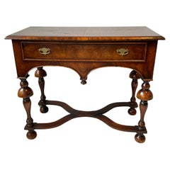 1860s William And Mary English  Dressing Table