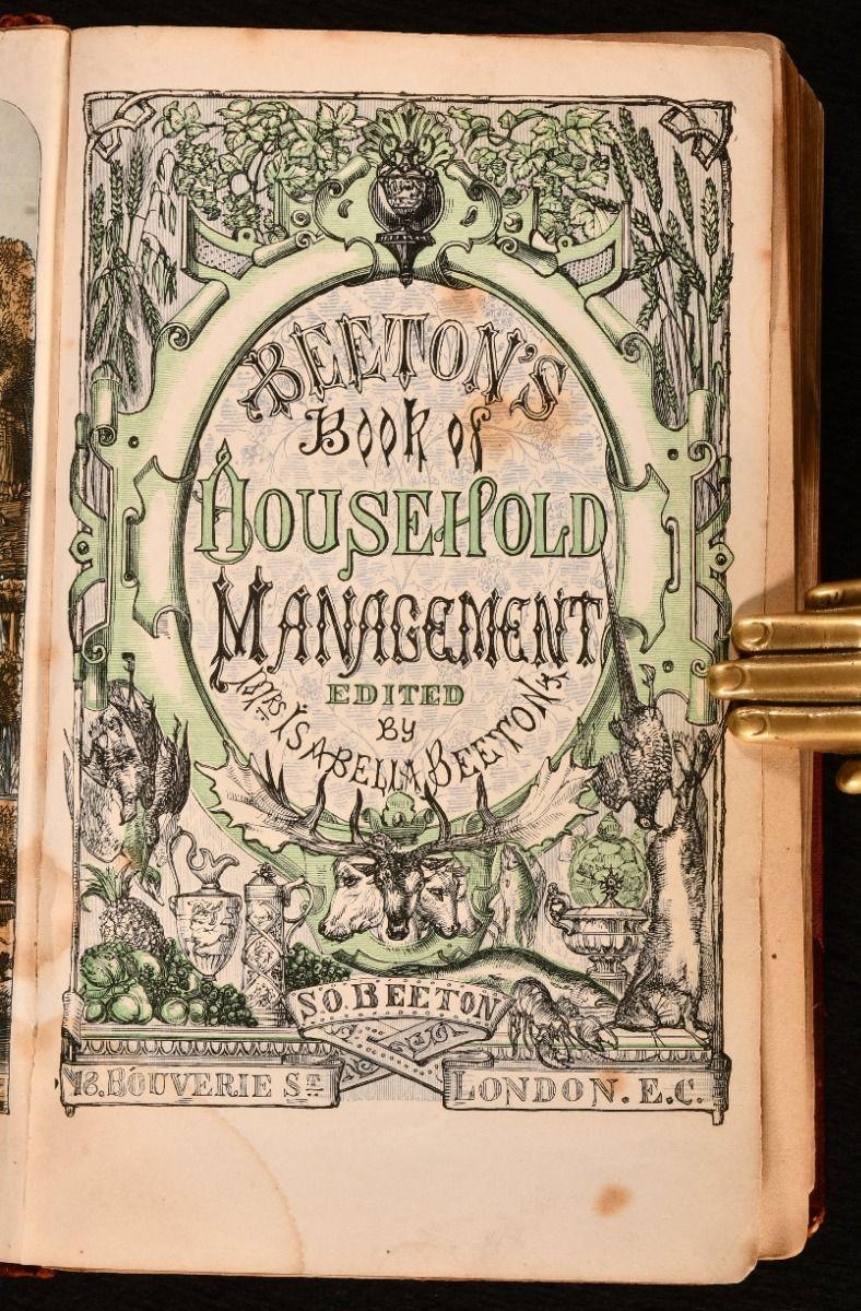 1861 The Book of Household Management (Le livre de la gestion domestique) en vente 5