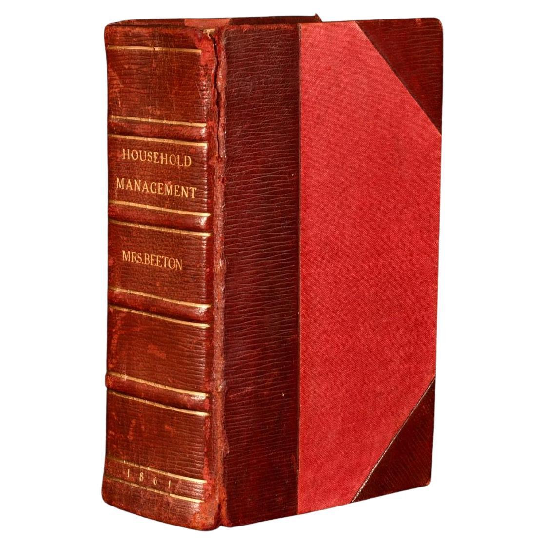 1861 The Book of Household Management (Le livre de la gestion domestique) en vente
