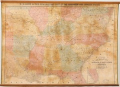 1862 Lloyd's New Military Map of the Border & Southern States