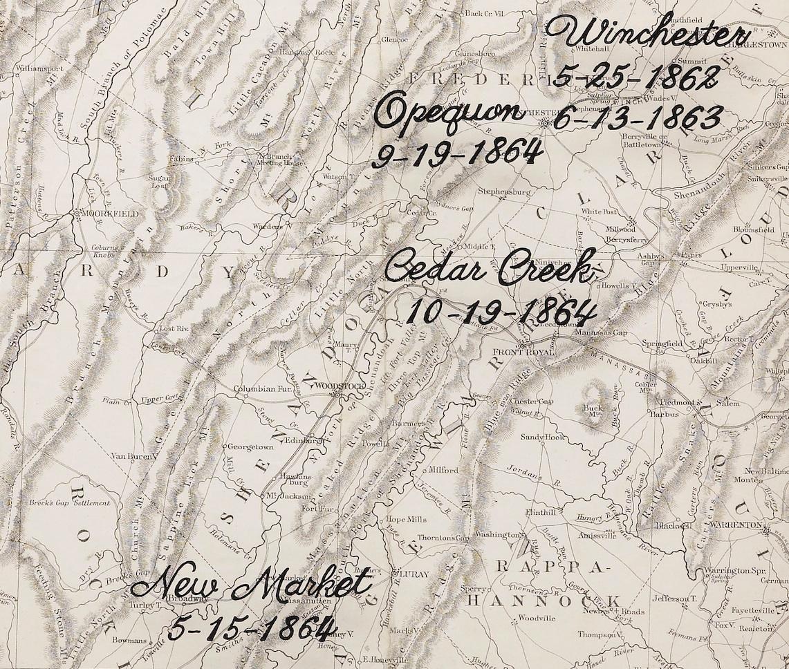 civil war maps virginia