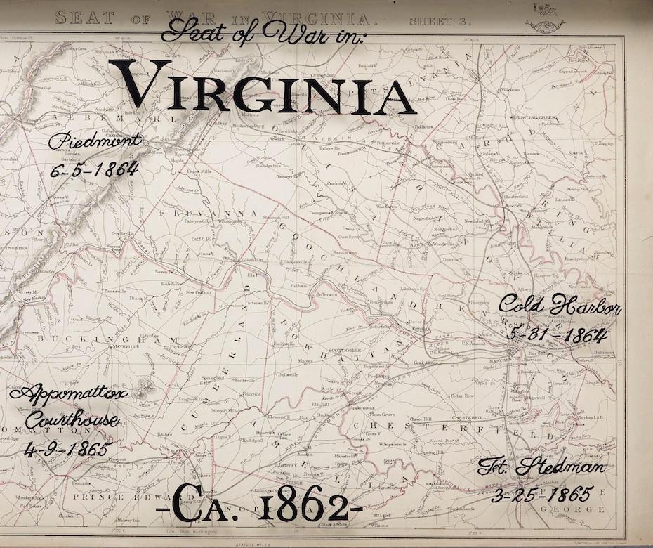 authentic civil war maps