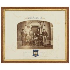 Used 1863 Oxford University Boat Race Team Photograph, Early Historic Photograph