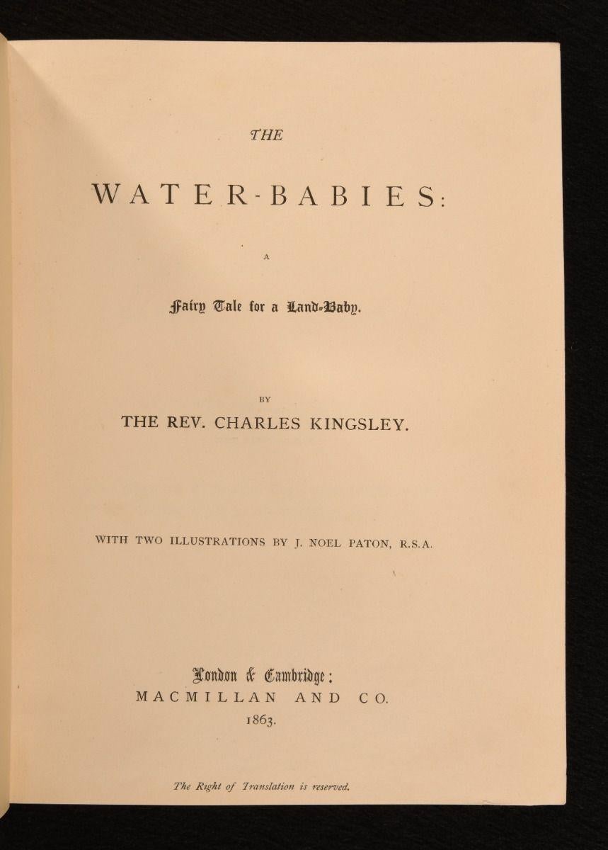 Britannico 1863 I bambini d'acqua: Una favola per i bambini di Lande in vendita