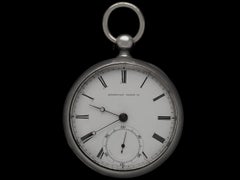 1863 Reloj de bolsillo Waltham de la Guerra Civil, tamaño 18, de la misma marca que el regalado a Abraham Lincoln