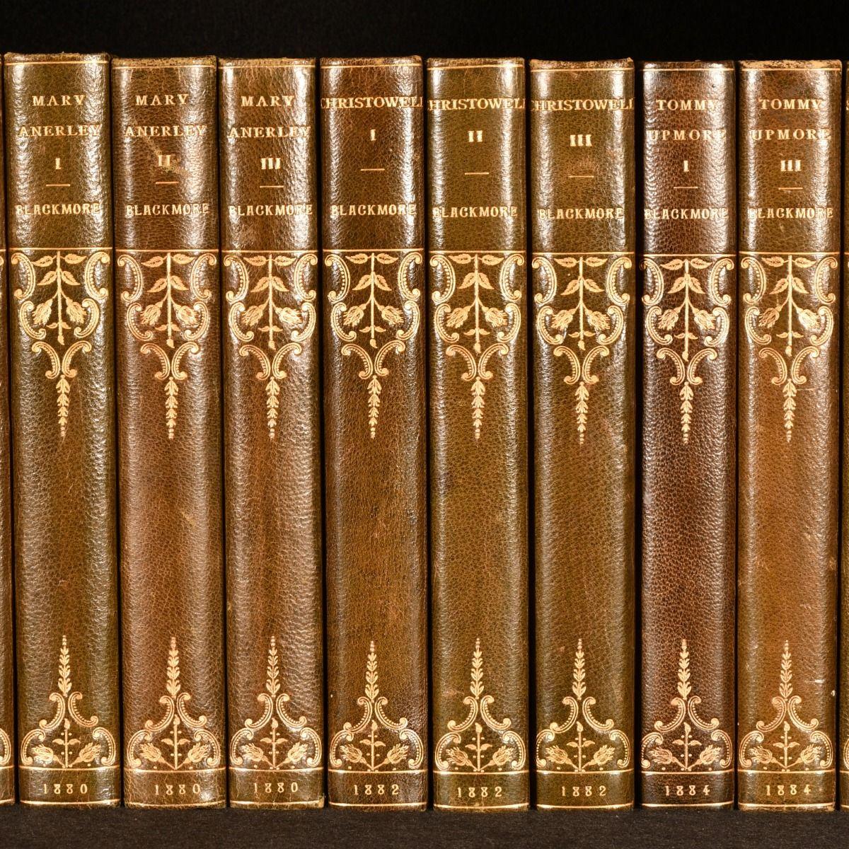 Britannico 1864-96 The Works of R. D. Blackmore in vendita