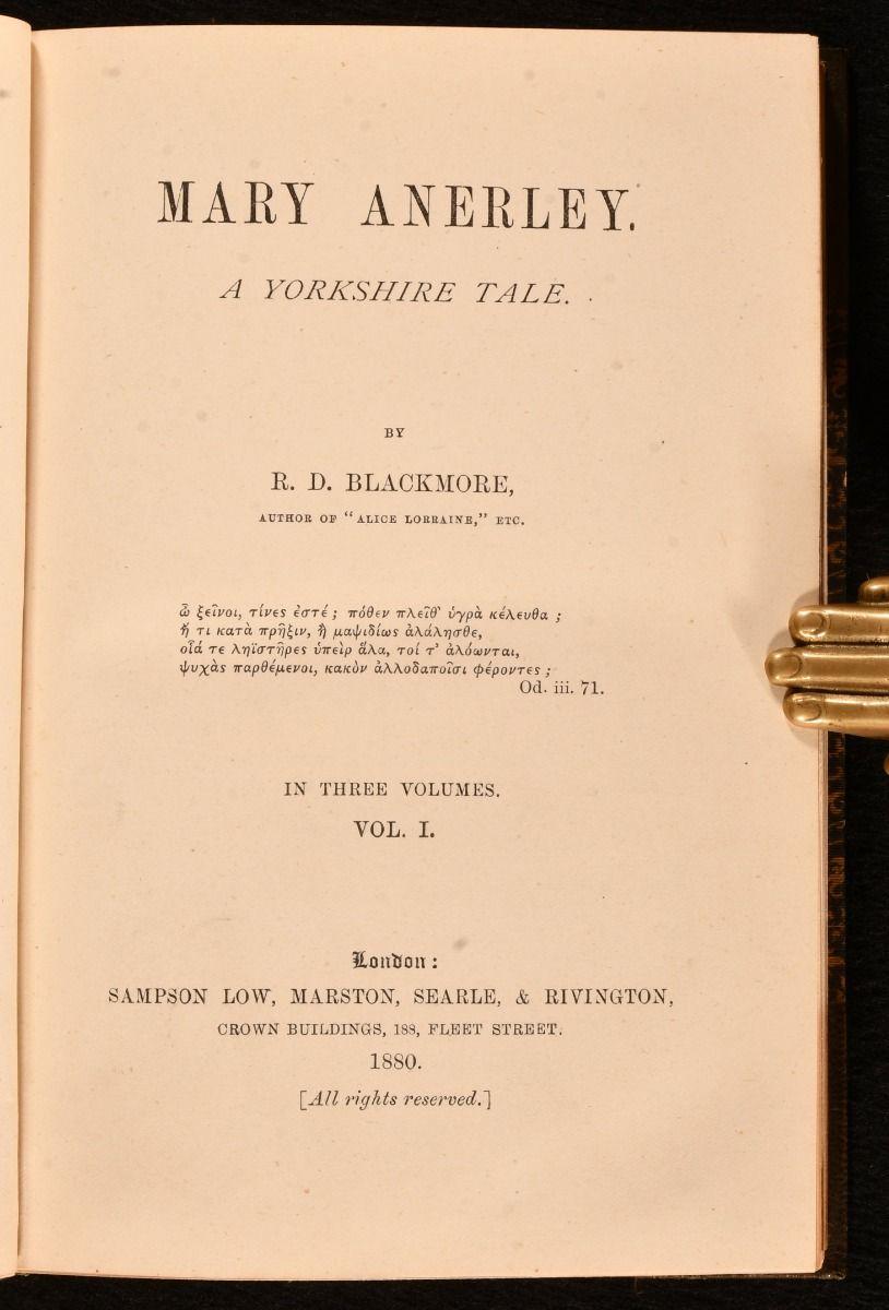 1864-96 The Works of R. D. Blackmore in vendita 1