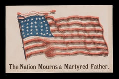 1865 Abraham Lincoln Mourning Broadside